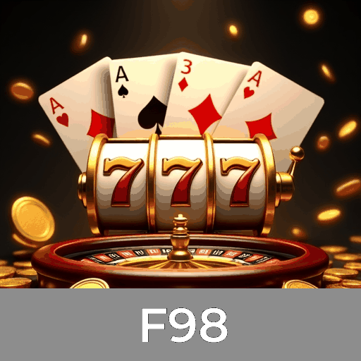 F98: Slots com Mega Jackpots, Dealer ao Vivo, Jogos de Mesa